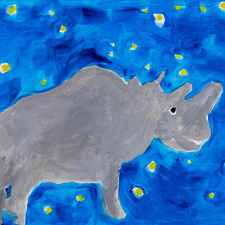 大宮エリー 大自然の動物たち ハートのレオナ原画展とともに 六本木ヒルズ ミュージアム 展望台 Roppongi Hills Museum Observatory