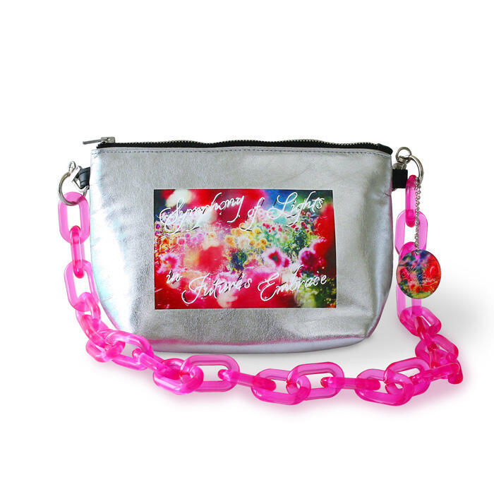 Mika Ninagawa Symphony of Lights in Future&rsquo;s Embrace Silver Pouch