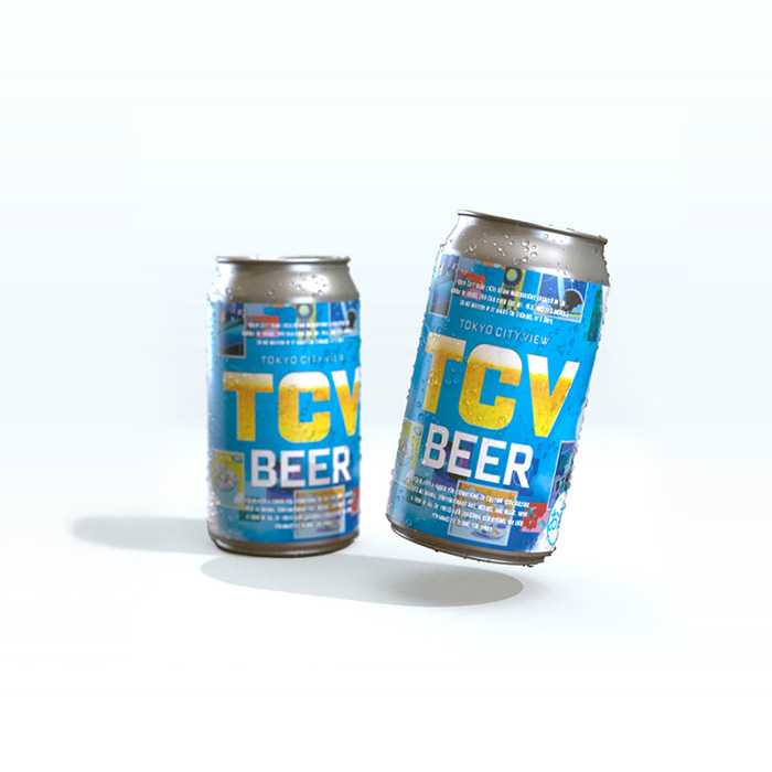 TCV Beer, a Tokyo City View Original Brand