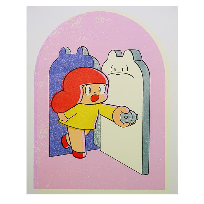 ウィスット・ポンニミット 版画