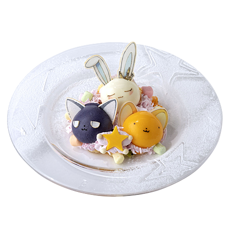 Cafe THE SUNにて「カードキャプターさくら展」のオリジナルメニューが