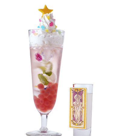 Clow Card cocktail “THE SNOW”