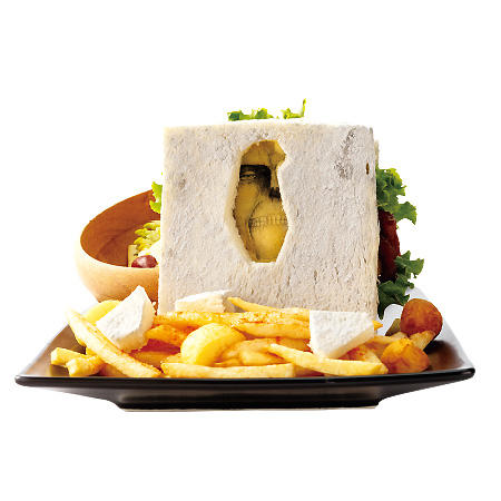 壁の秘密サンドイッチ