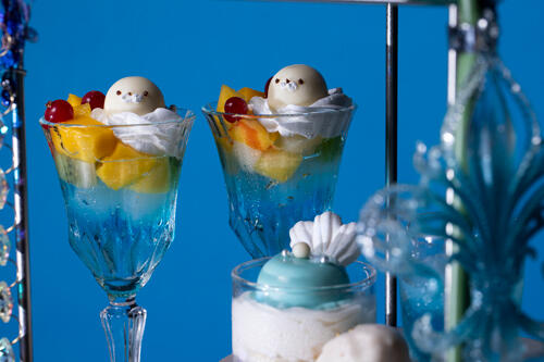 Peach and Tropical Fruit Mermaid AfterMOON Tea