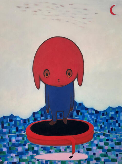 コバヤシ麻衣子《青く疼く》