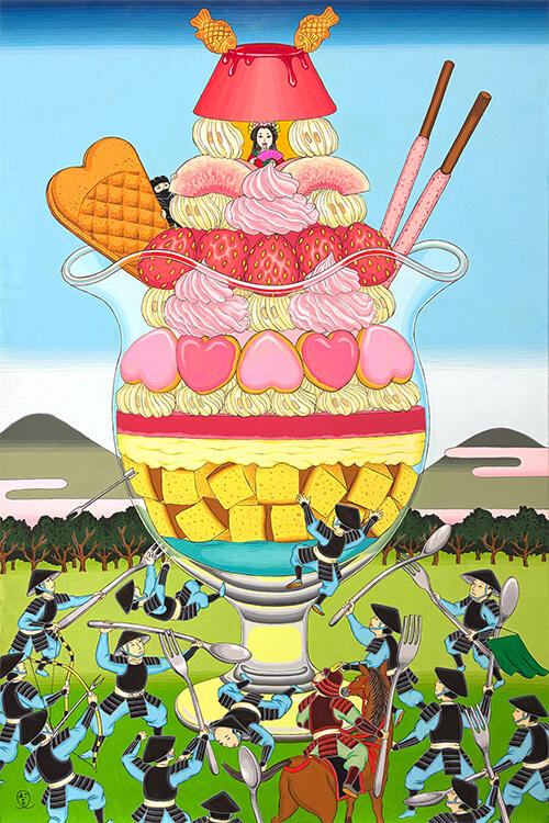 Suzuki Hyottoko Strawberry Parfait Castle Siege