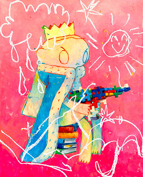 Takahashi Maho Children of the future. [pink]