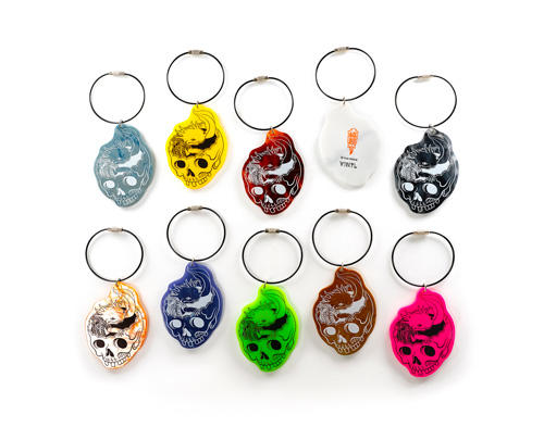 Keychain　鯢百態［入浴之図］