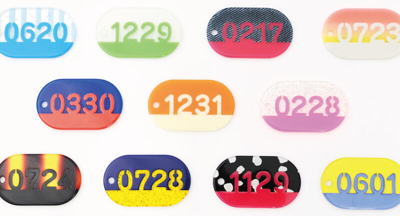 Acryl Tag Plate 365 Days ～VINYL EXHIBITION～