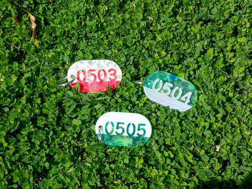 Acryl Tag Plate 365 Days -VINYL EXHIBITION-