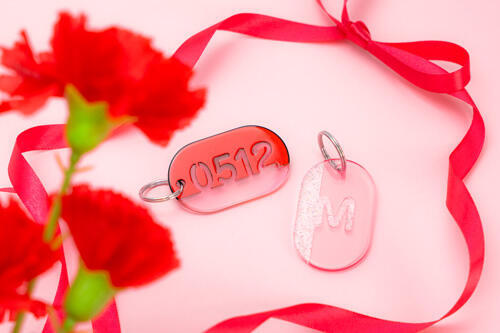 Acryl Tag Plate 365 Days -VINYL EXHIBITION-