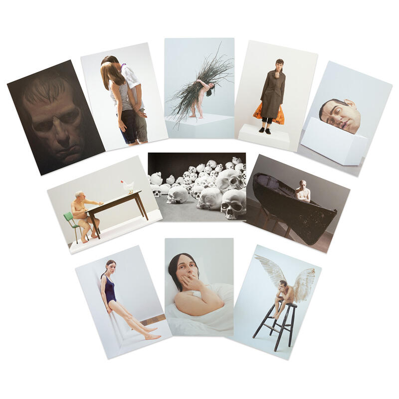 Ron Mueck exhibition postcard
